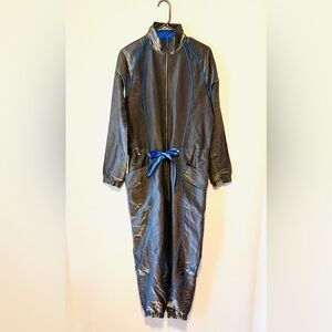 Jordan Gray and Blue Jumpsuit